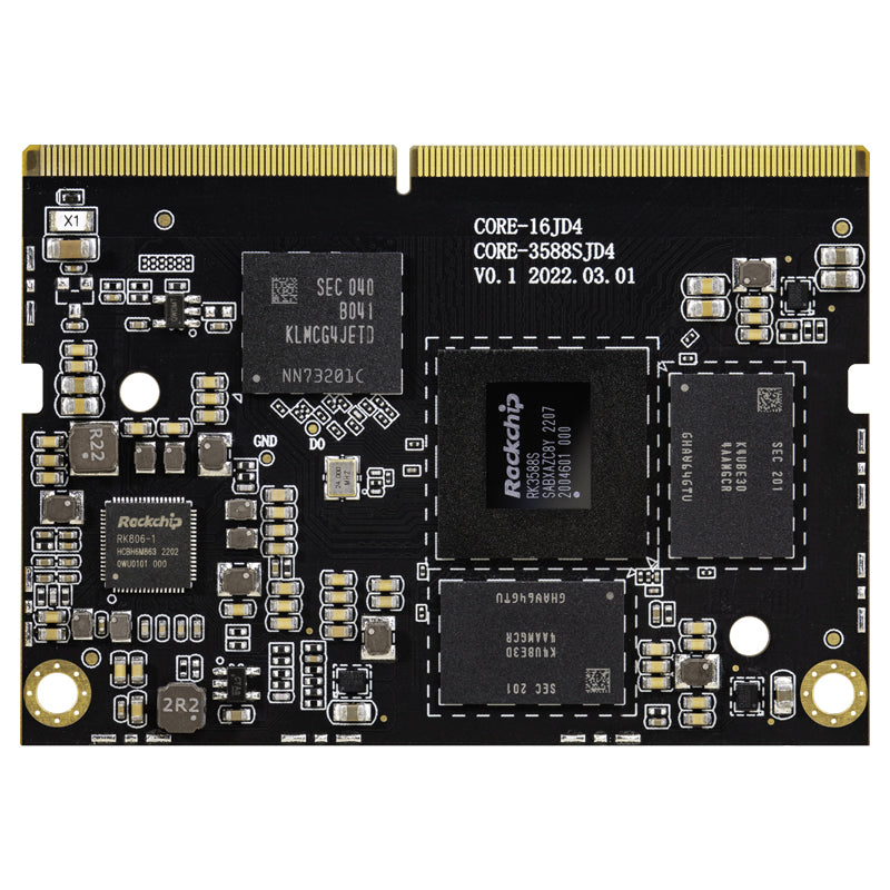 Core-3588SJD4 8-Core 8K AI Core Board