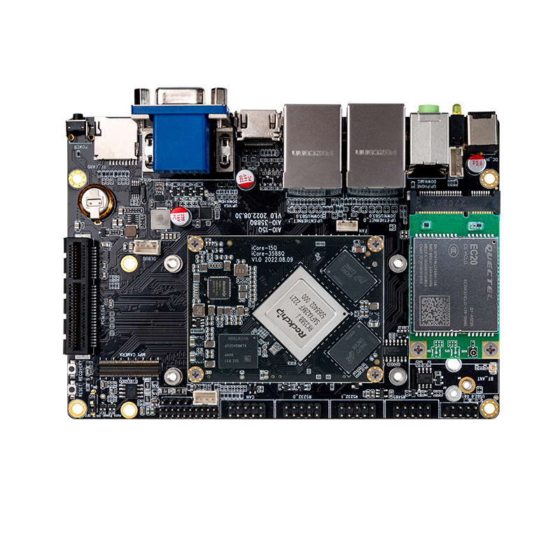 AIO-3588MQ Automotive-Grade AI Mainboard