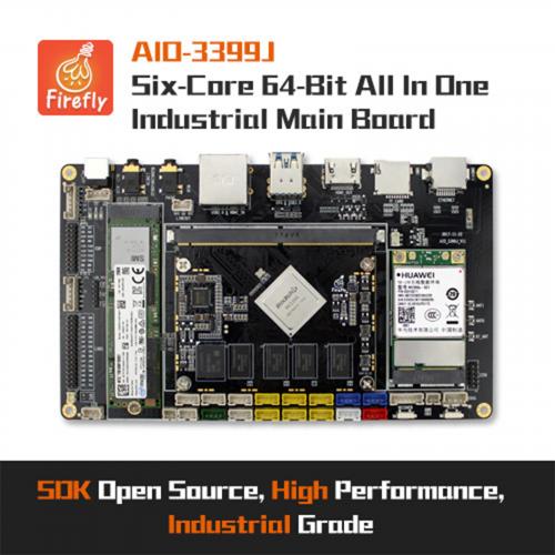 AIO-3399J Six-Core 64-Bit all in one industrial main board