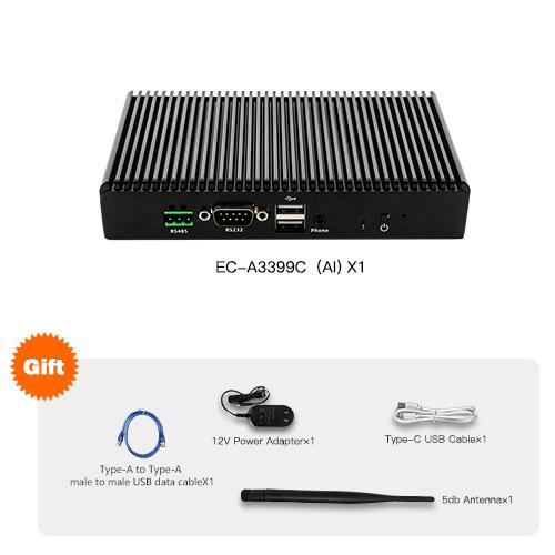 EC-A3399C Six-core AI Embedded Computer Only ship to USA